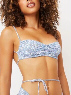 Frankie’s Bikinis Foxy Bandeau Bikini Top
